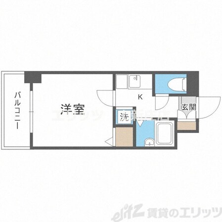 エスリード梅田東の物件間取画像